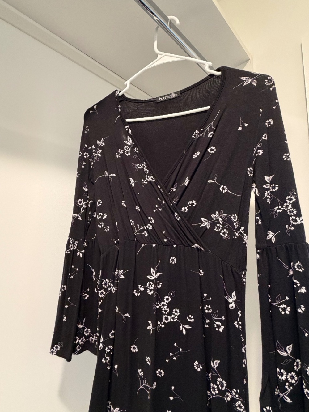 Boohoo soft mini dress for fall